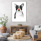 I'm Not Your Clown by Balazs Solti on GIANT ART - white animals