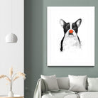 I'm Not Your Clown by Balazs Solti on GIANT ART - white animals