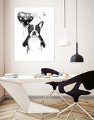 My Heart Goes Boom by Balazs Solti on GIANT ART - white animals