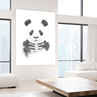 Zombie Panda by Balazs Solti on GIANT ART - white animals