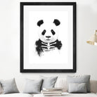 Zombie Panda by Balazs Solti on GIANT ART - white animals