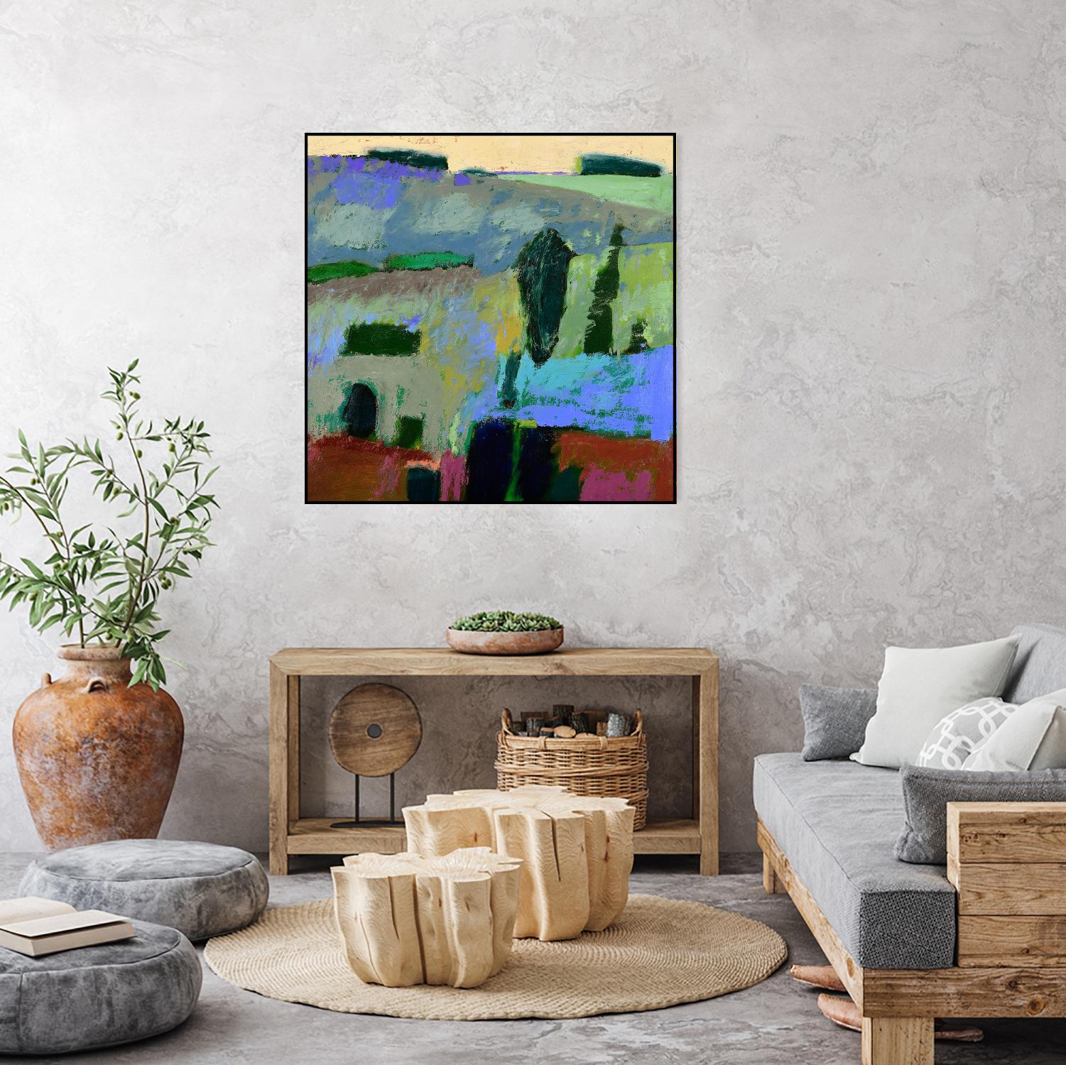 From What I Heard by Jane Schmidt on GIANT ART - multicolor contemporary; landscapes