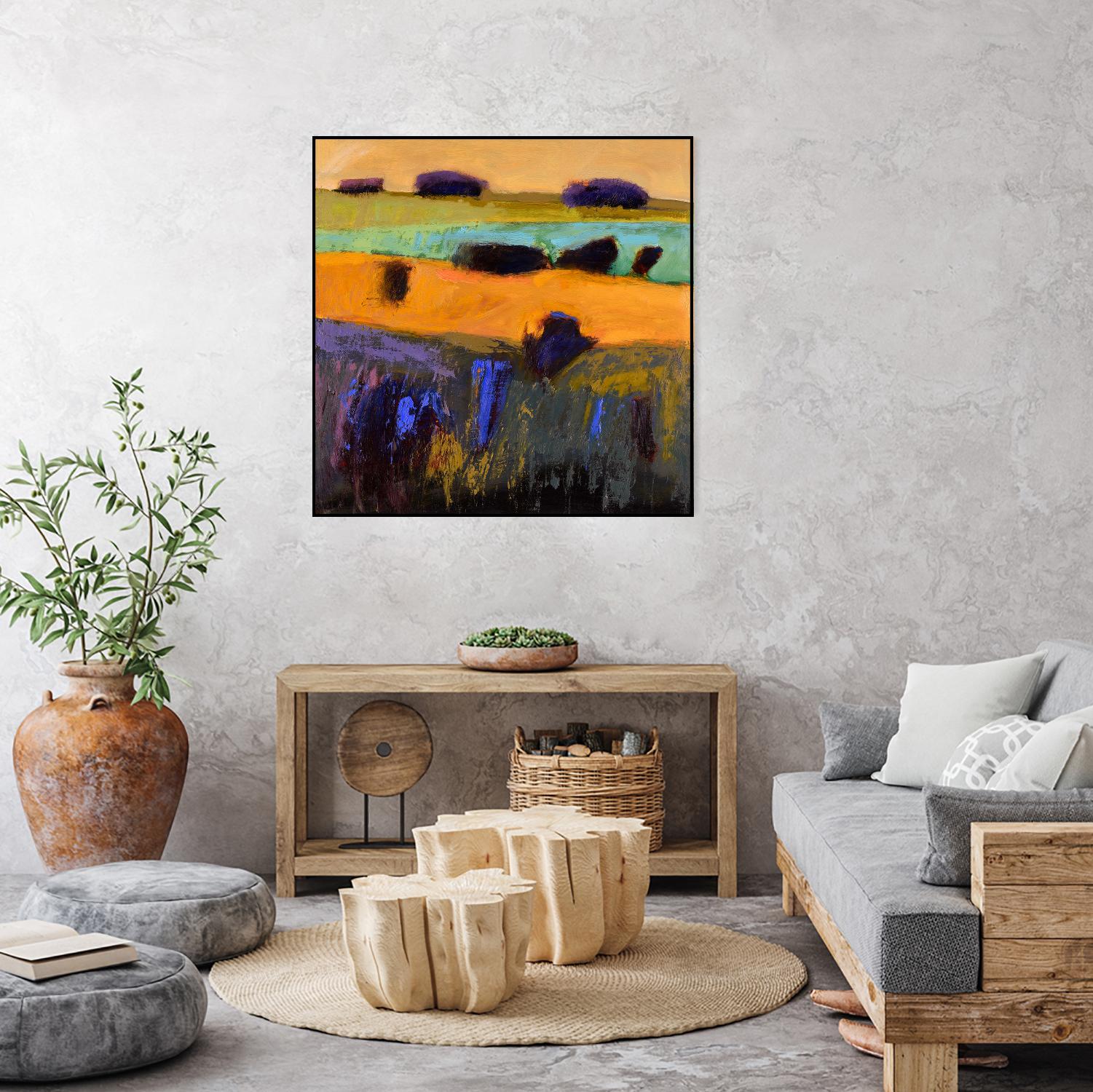 From What I Imagined by Jane Schmidt on GIANT ART - multicolor contemporary; landscapes