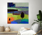 From What I Know by Jane Schmidt on GIANT ART - multicolor contemporary; landscapes