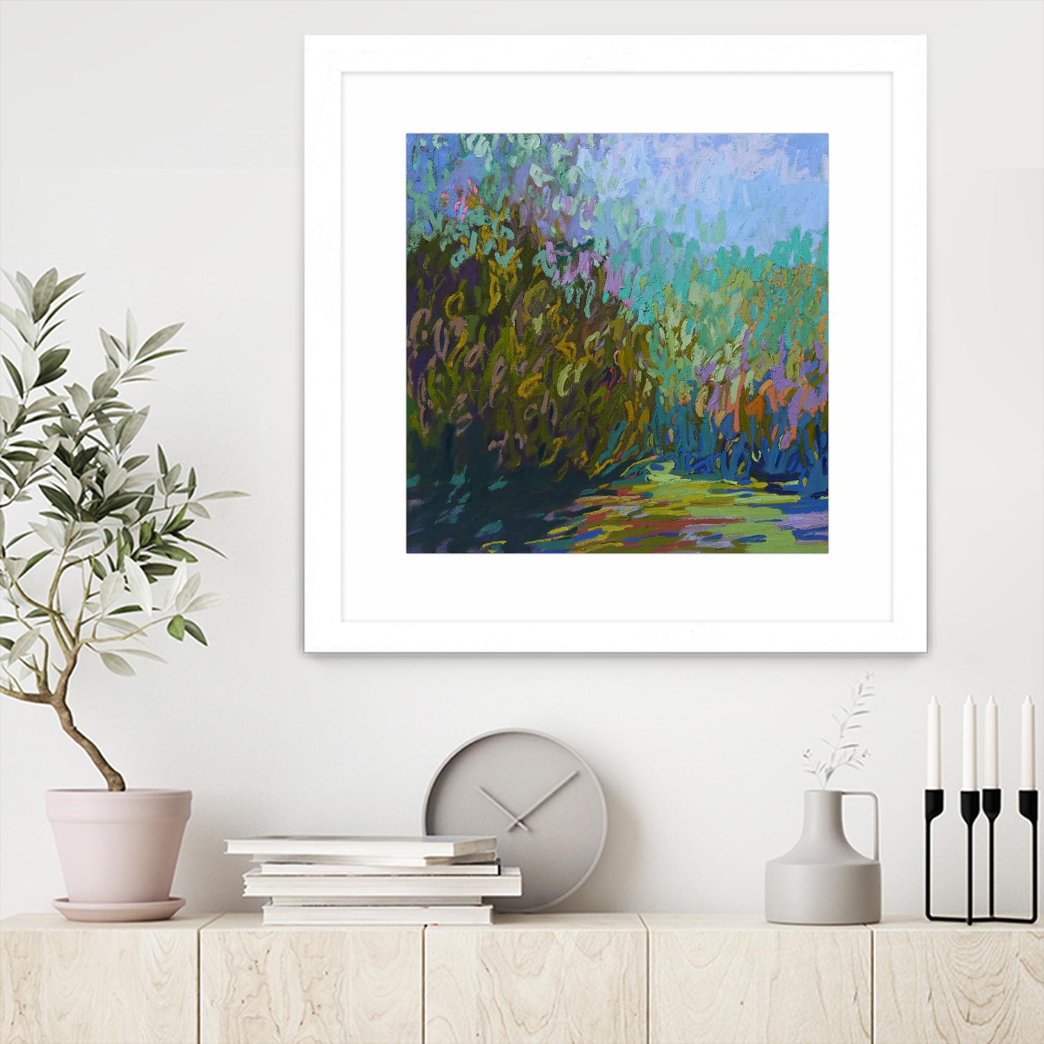 Colorfield #60 by Jane Schmidt on GIANT ART - multicolor landscapes; contemporary