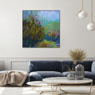 Colorfield #60 by Jane Schmidt on GIANT ART - multicolor landscapes; contemporary