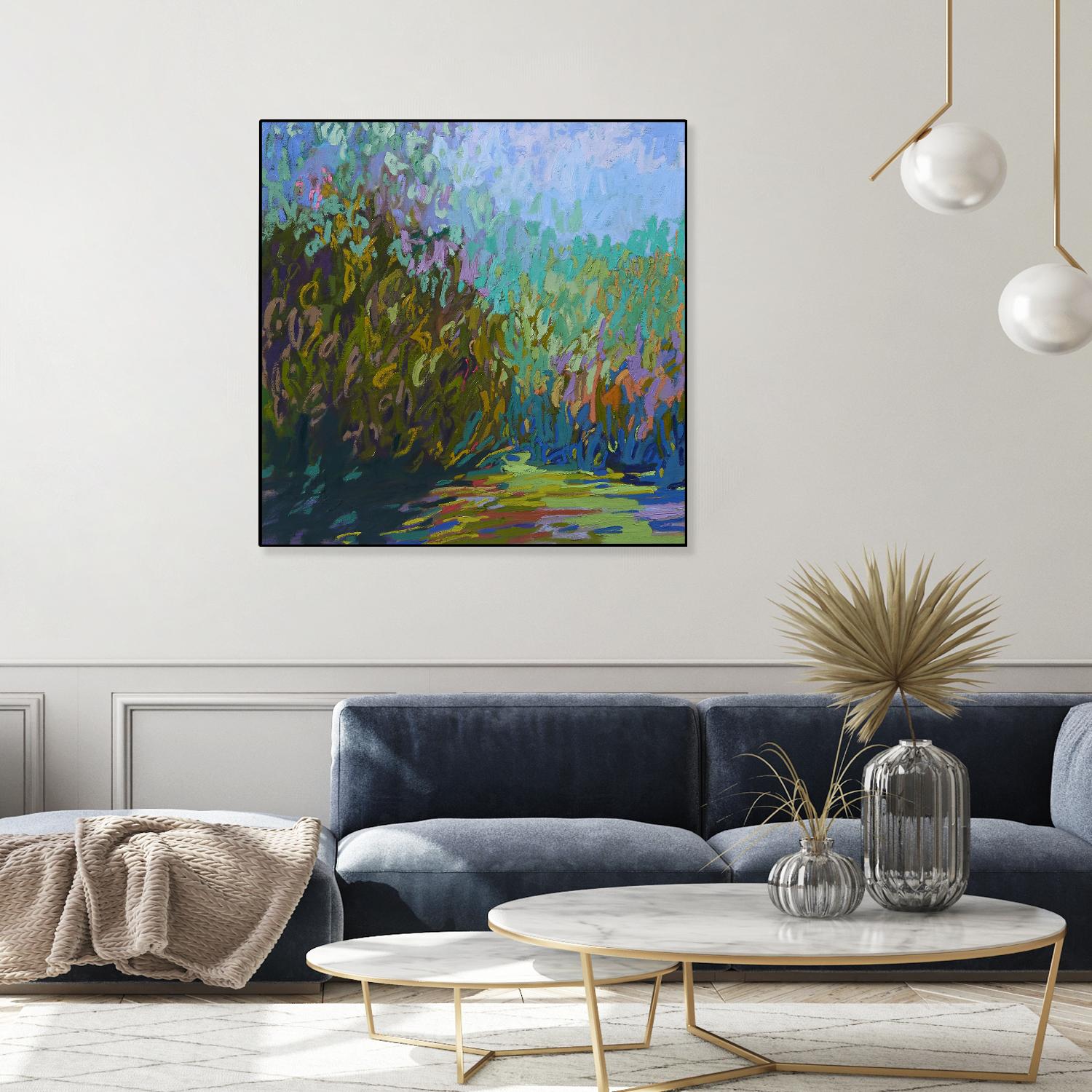 Colorfield #60 by Jane Schmidt on GIANT ART - multicolor landscapes; contemporary