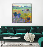 From Here to There by Jane Schmidt on GIANT ART - multicolor landscapes; contemporary