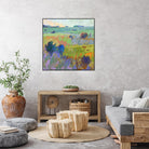 From Here to There by Jane Schmidt on GIANT ART - multicolor landscapes; contemporary
