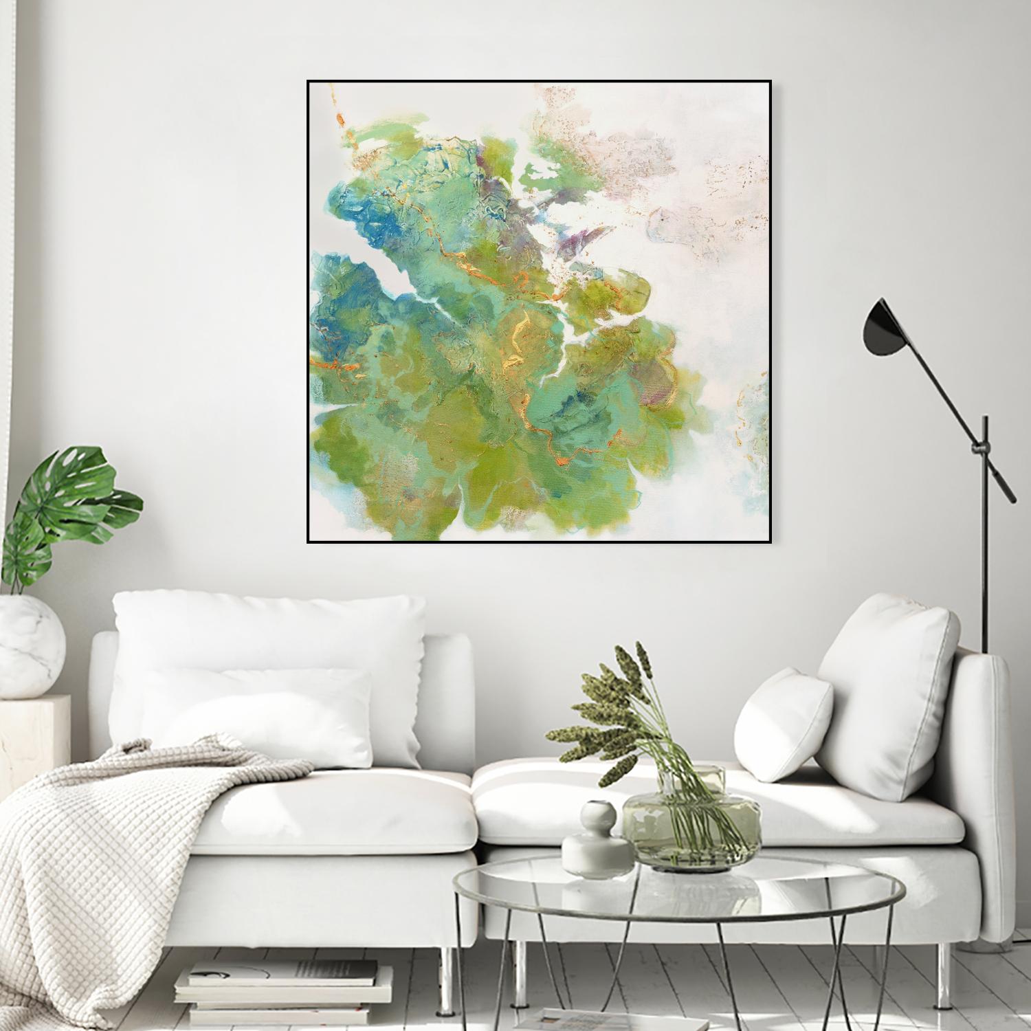 Lichen 1 by Elisa Sheehan on GIANT ART - multicolor abstracts; contemporary