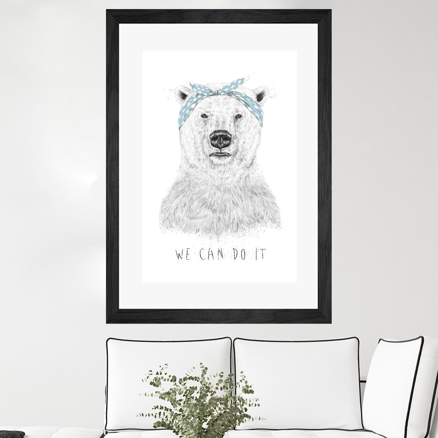We Can Do It by Balazs Solti on GIANT ART - multicolor urban/pop surrealism