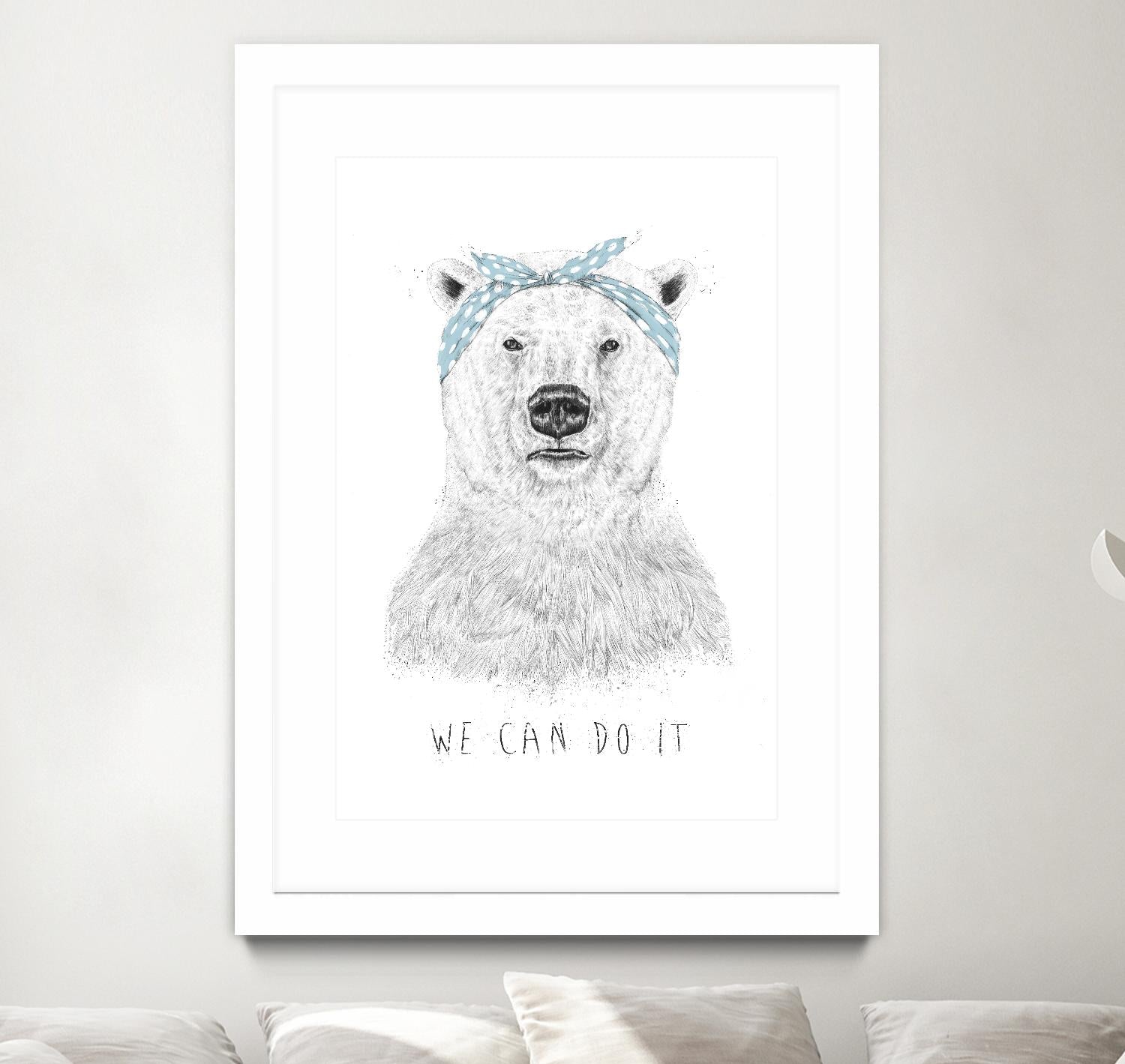 We Can Do It by Balazs Solti on GIANT ART - multicolor urban/pop surrealism