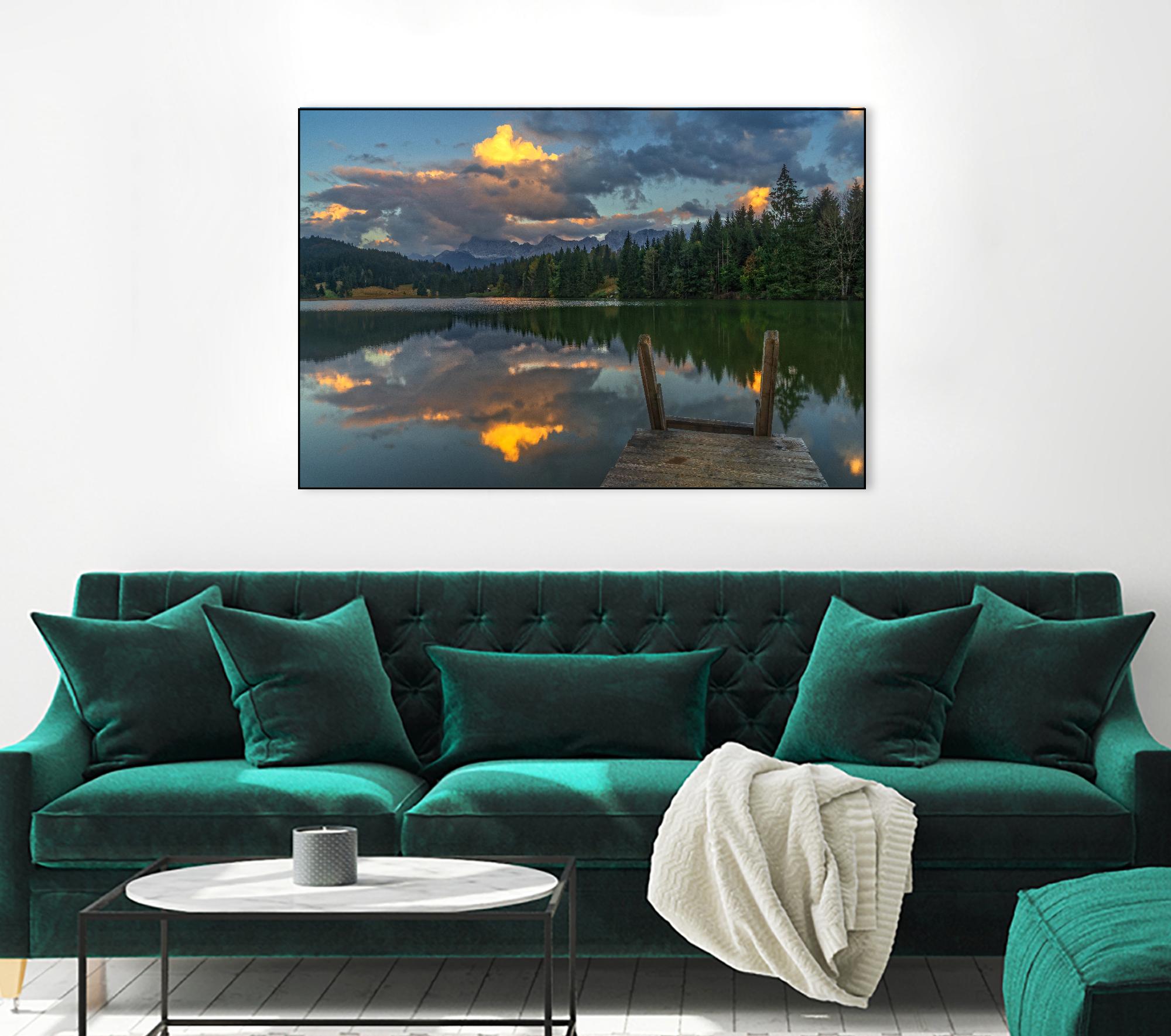 Late Swim by Anne Schneidersmann on GIANT ART - multicolor photography; landscapes