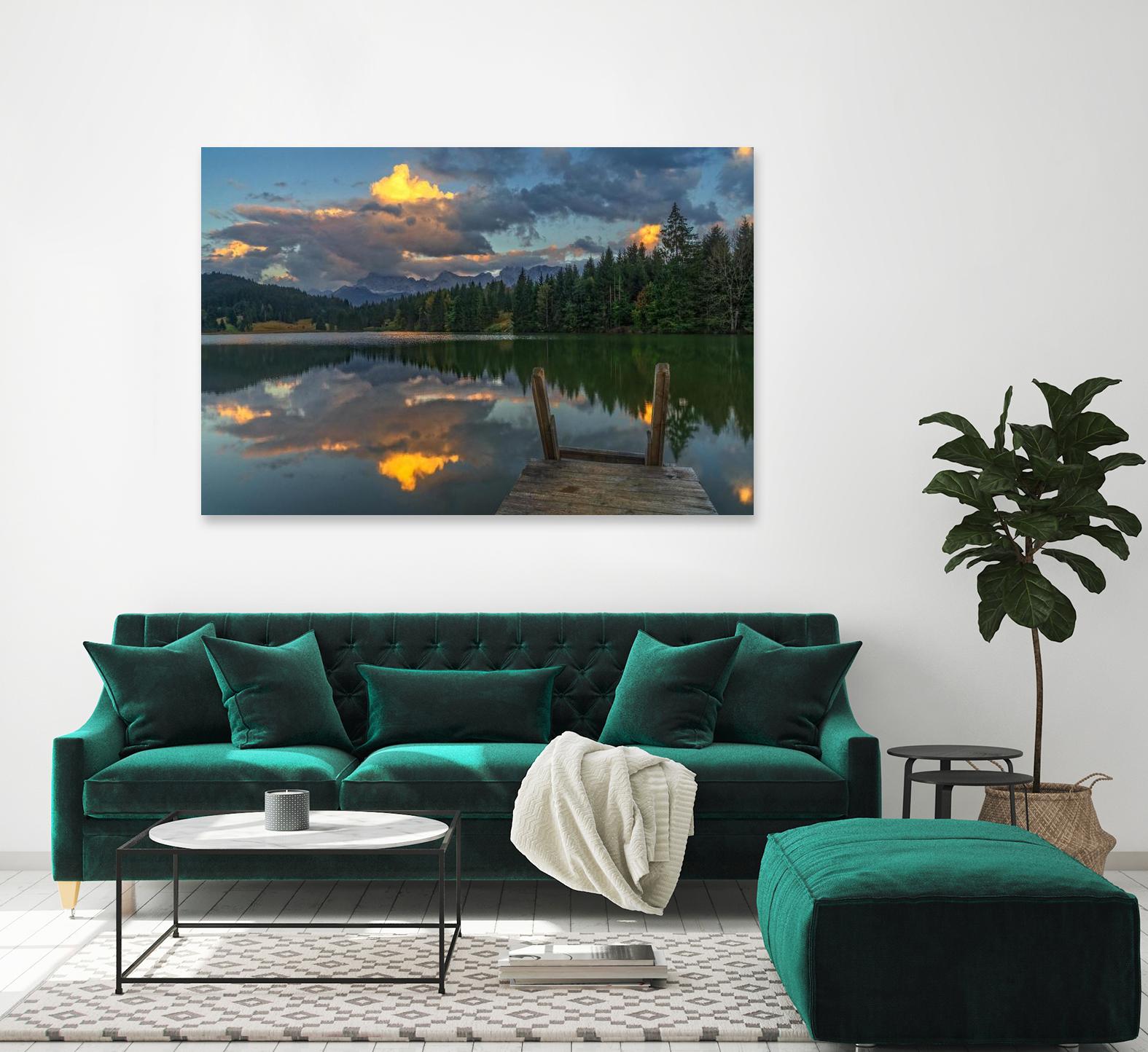 Late Swim by Anne Schneidersmann on GIANT ART - multicolor photography; landscapes