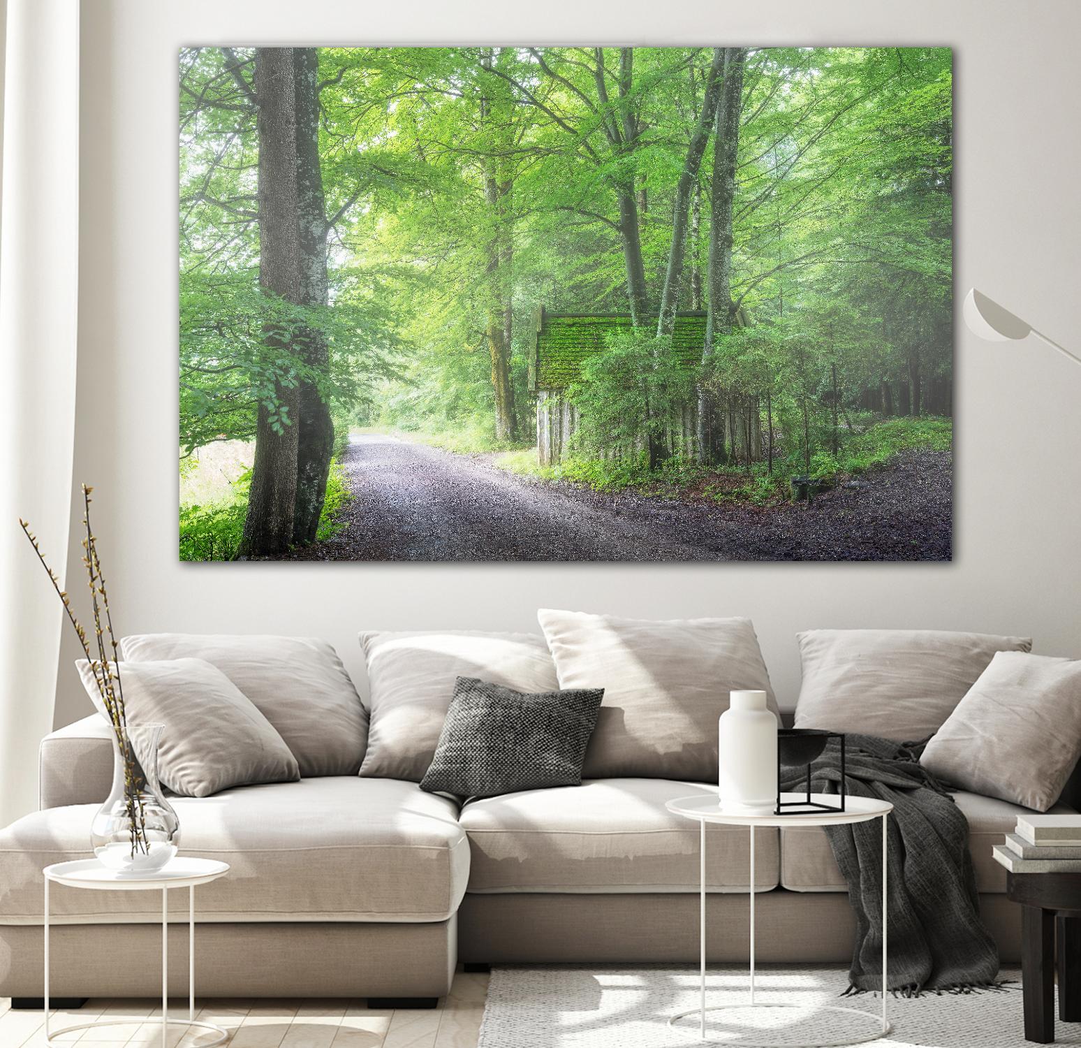 Frenzy Green by Anne Schneidersmann on GIANT ART - multicolor photography; landscapes