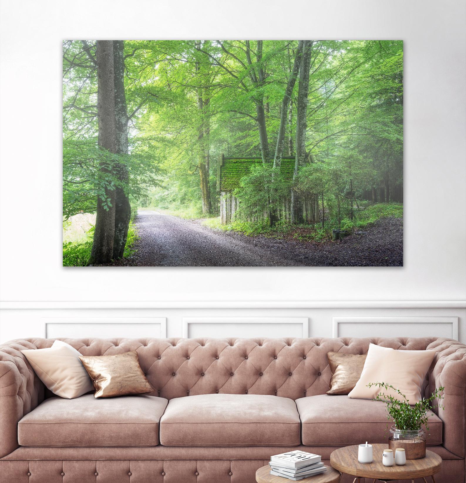 Frenzy Green by Anne Schneidersmann on GIANT ART - multicolor photography; landscapes