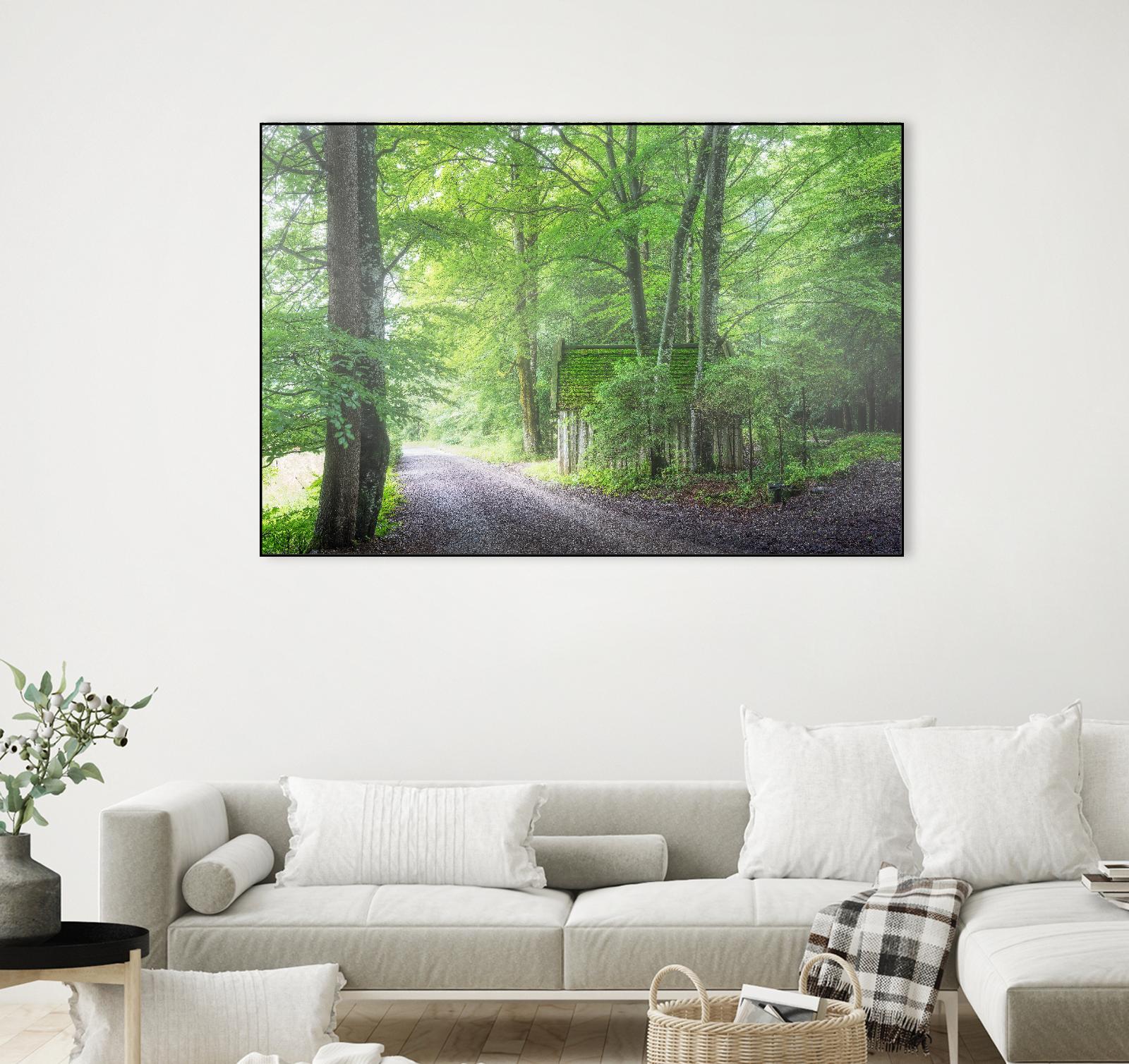 Frenzy Green by Anne Schneidersmann on GIANT ART - multicolor photography; landscapes