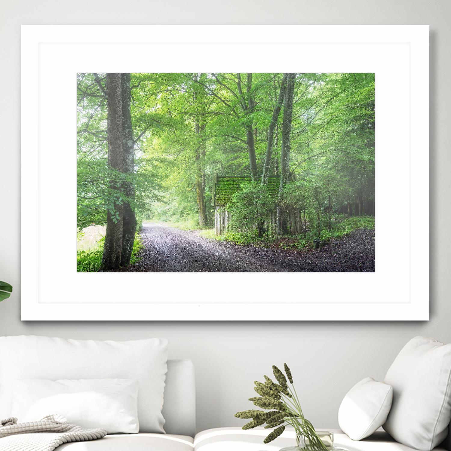 Frenzy Green by Anne Schneidersmann on GIANT ART - multicolor photography; landscapes