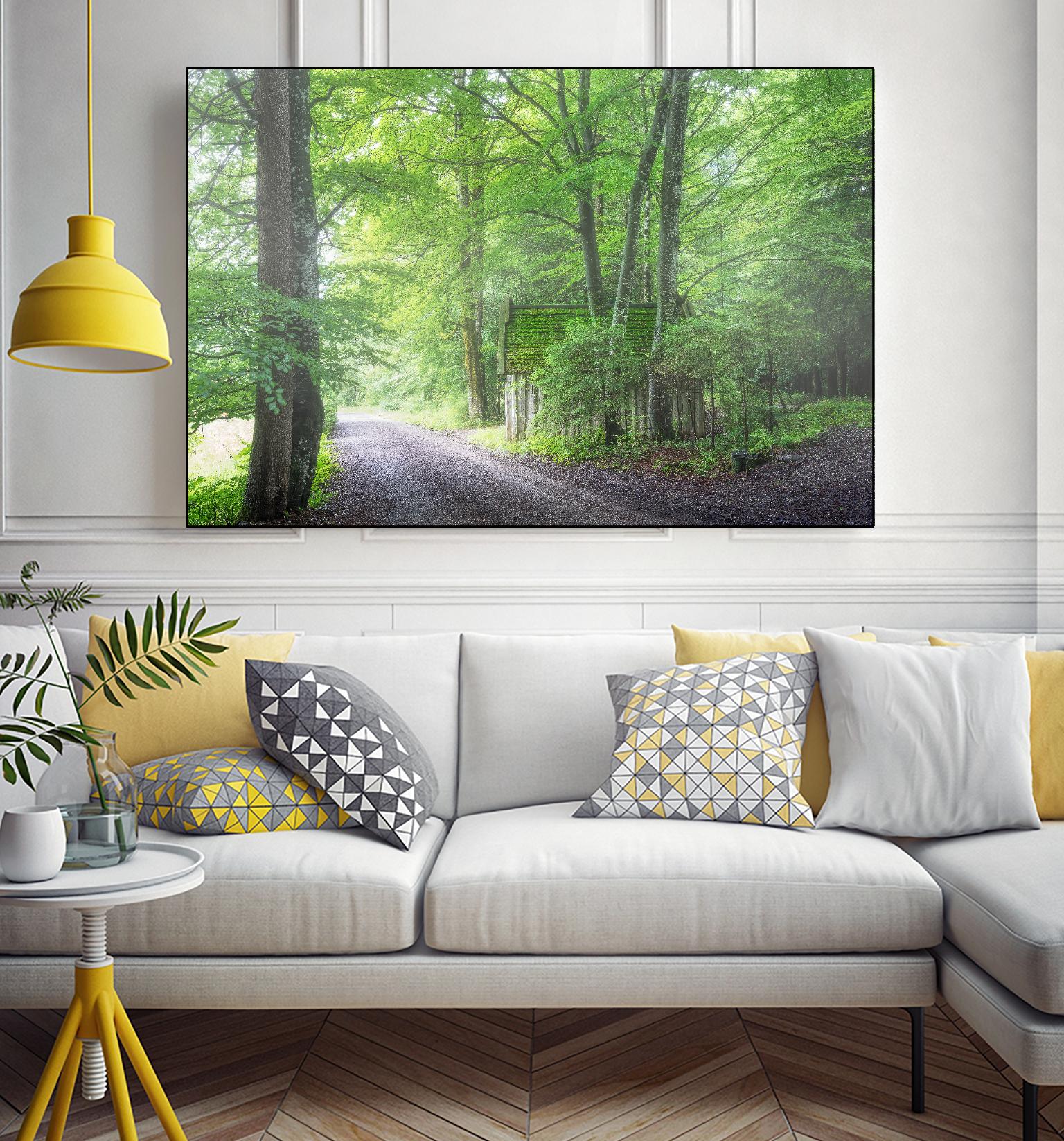 Frenzy Green by Anne Schneidersmann on GIANT ART - multicolor photography; landscapes
