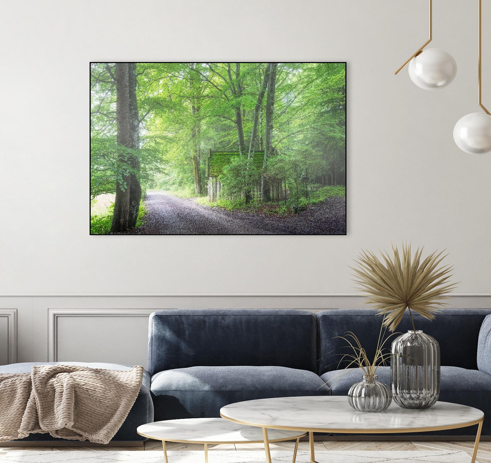 Frenzy Green by Anne Schneidersmann on GIANT ART - multicolor photography; landscapes