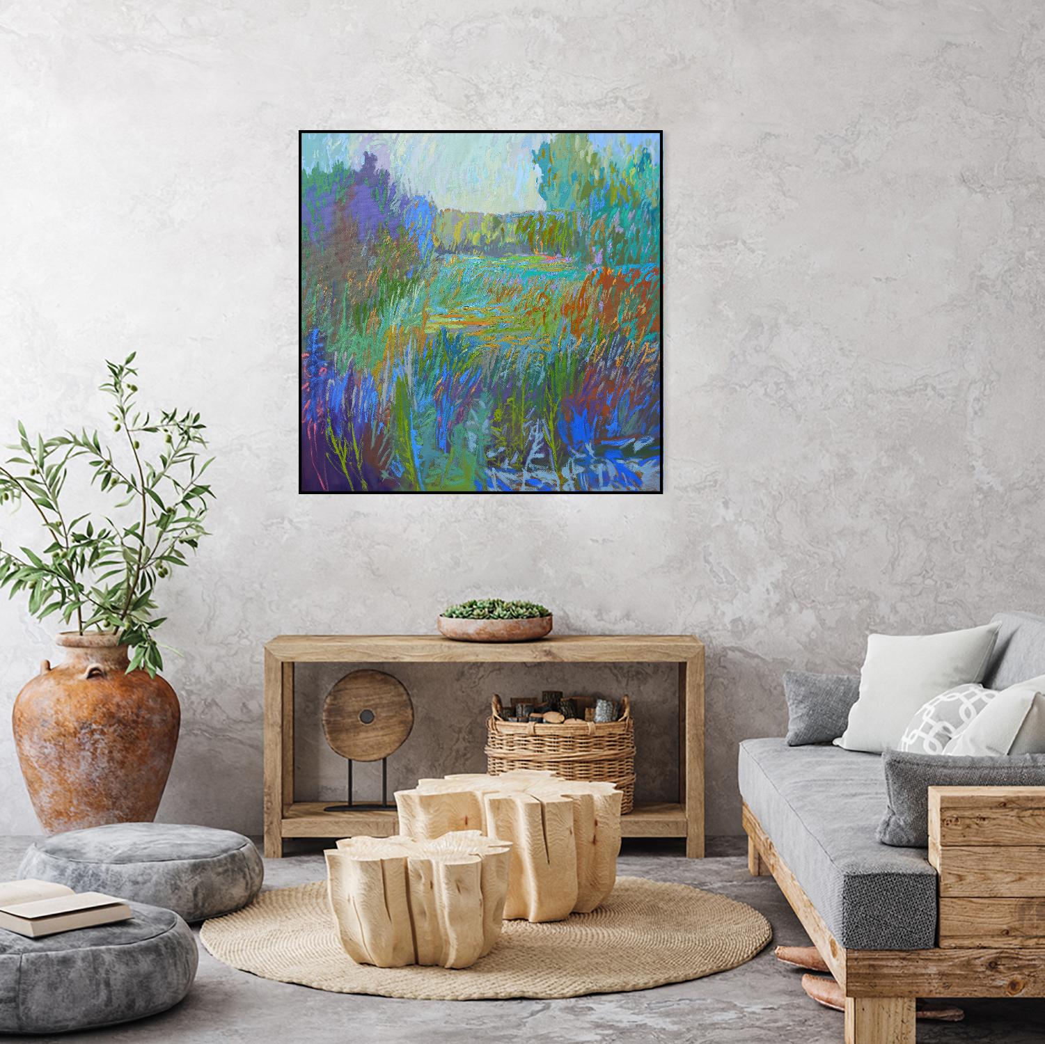 Color Field No. 67 by Jane Schmidt on GIANT ART - multicolor landscapes; contemporary