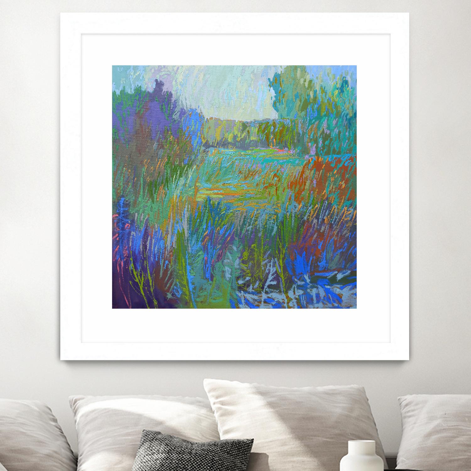 Color Field No. 67 by Jane Schmidt on GIANT ART - multicolor landscapes; contemporary