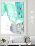 Beach Study 2 by Elisa Sheehan on GIANT ART - multicolor abstracts; contemporary