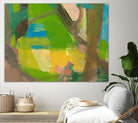 Lime Yellow Fragment 10 by Angela Saxon on GIANT ART - multicolor abstracts; contemporary