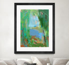 Summer Swim by Angela Saxon on GIANT ART - multicolor coastal; landscapes; contemporary; abstracts