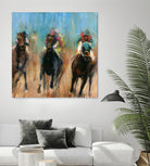 Run by Valtcho Tonov on GIANT ART - blue animals
