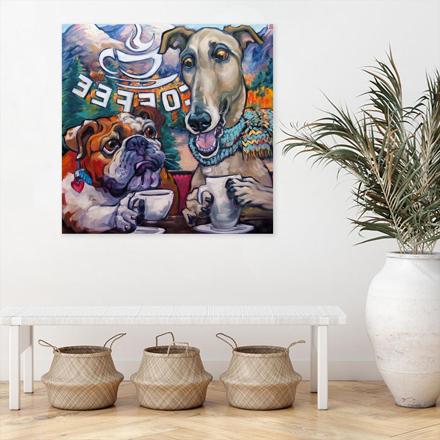 First Frost by CR Townsend on GIANT ART - multicolor animals; urban/pop surrealism