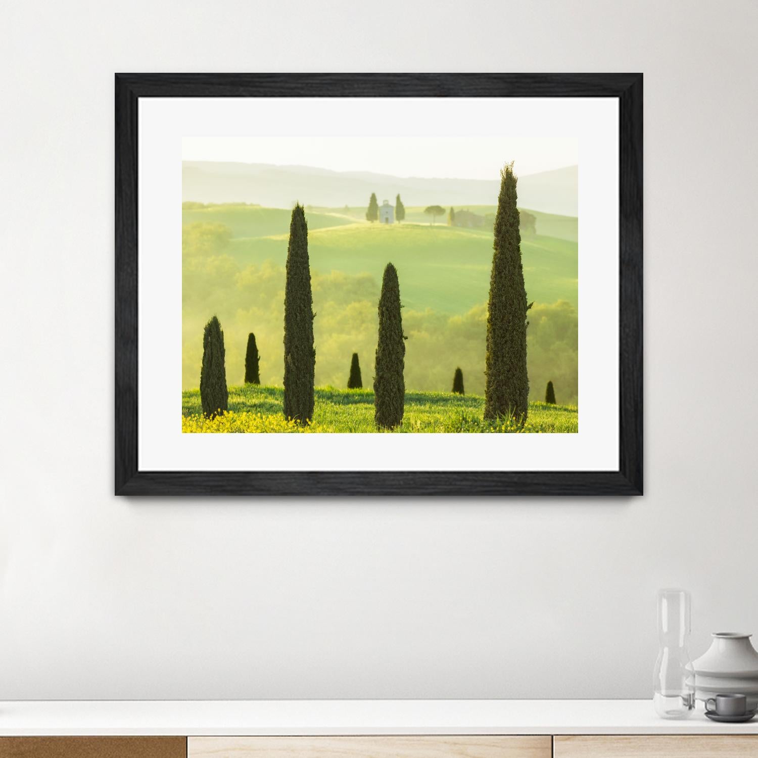 Tuscan Temple by Lars Van de Goor on GIANT ART - multicolor photography; landscapes