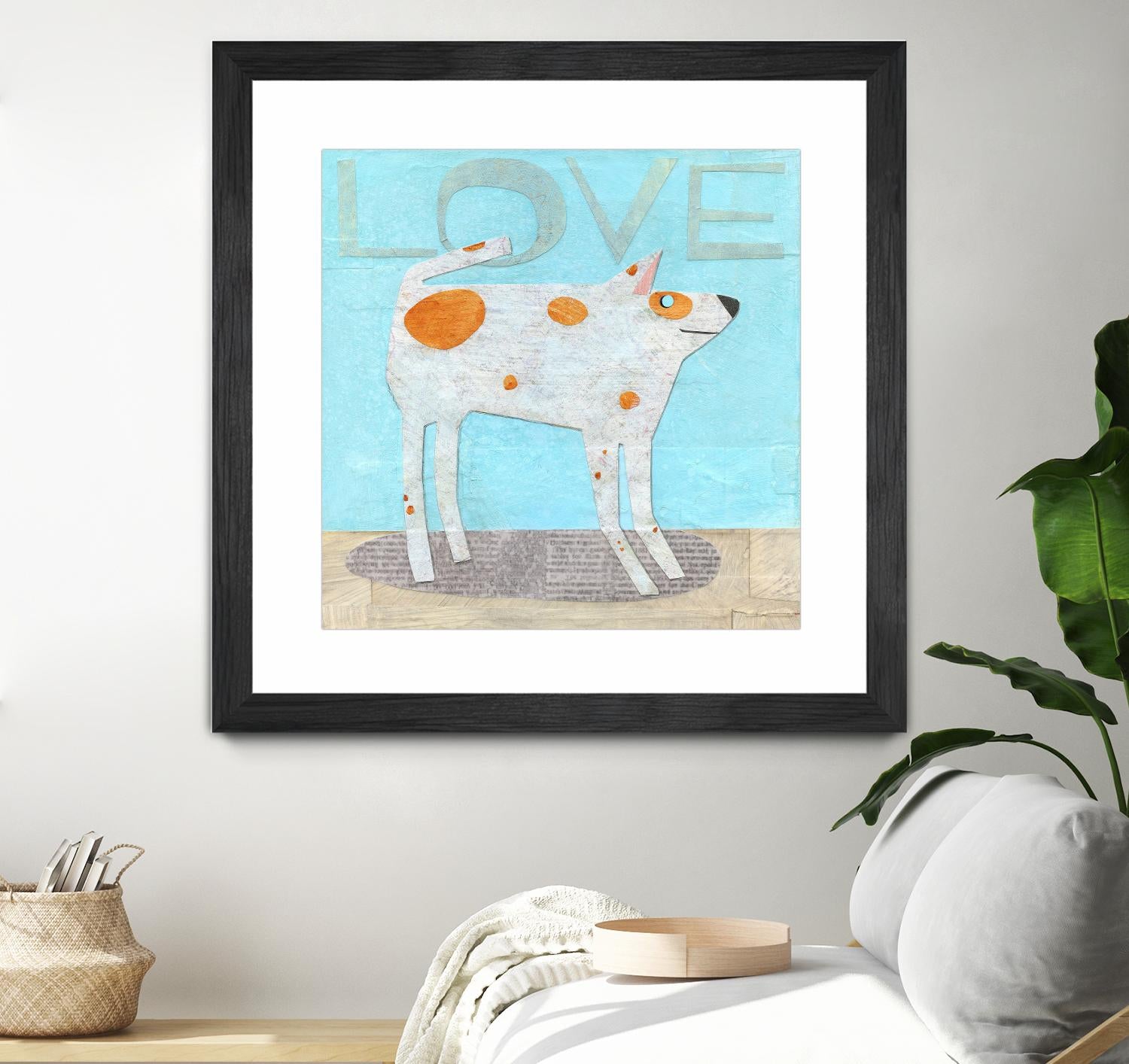 Faithful Friend by Judy Verhoeven on GIANT ART - multicolor animals; contemporary; novelty