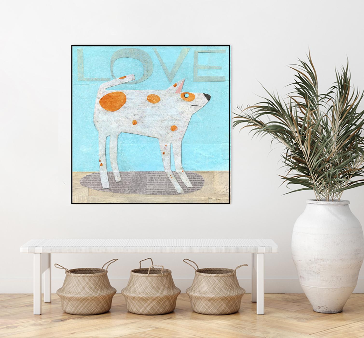 Faithful Friend by Judy Verhoeven on GIANT ART - multicolor animals; contemporary; novelty