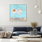 Faithful Friend by Judy Verhoeven on GIANT ART - multicolor animals; contemporary; novelty