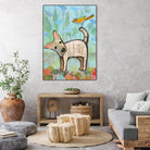 Milk & Cookie by Judy Verhoeven on GIANT ART - multicolor animals; contemporary