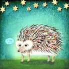 Porcupine for Thomas by Judy Verhoeven on GIANT ART - multicolor animals; contemporary