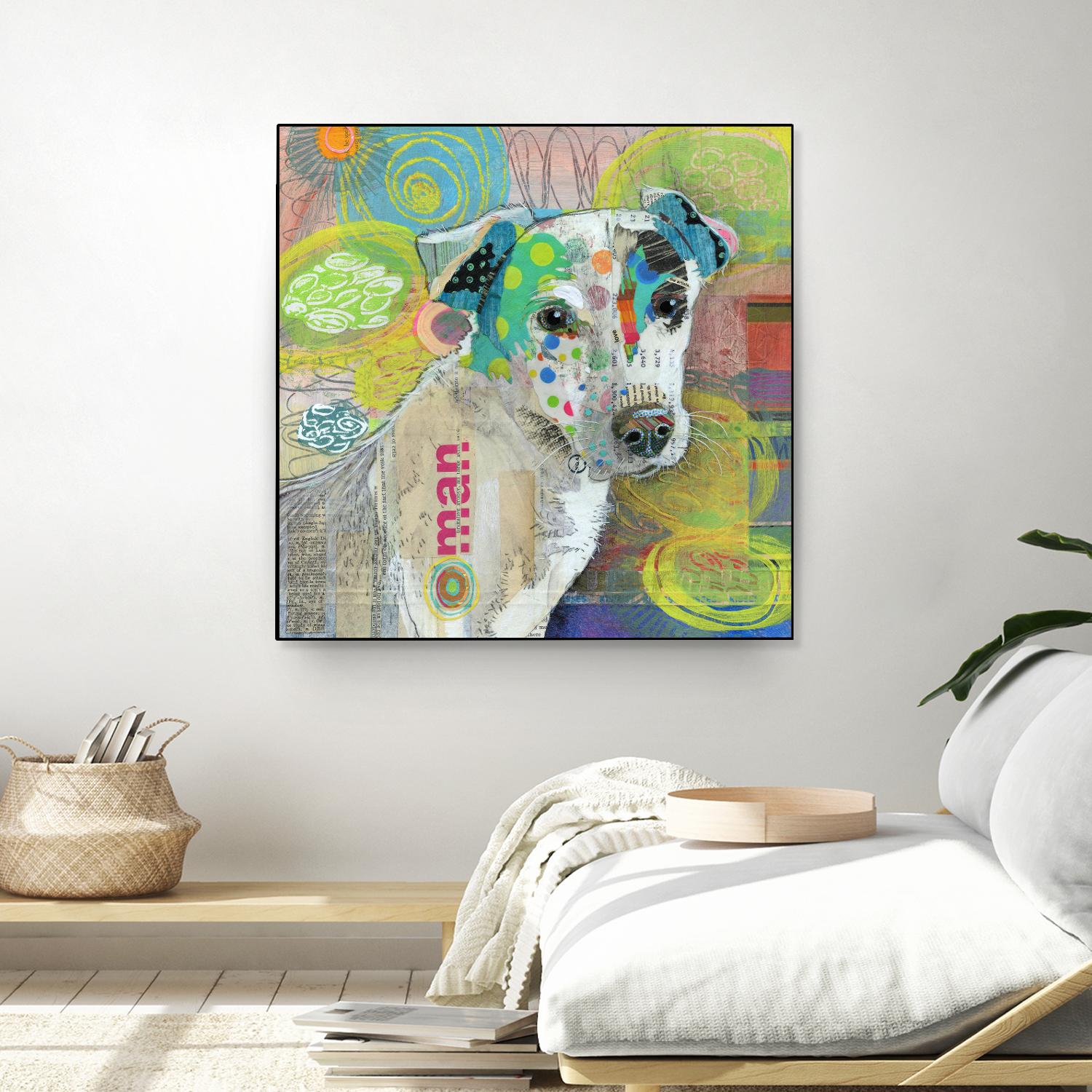 The Ham Man by Judy Verhoeven on GIANT ART - multicolor animals; contemporary