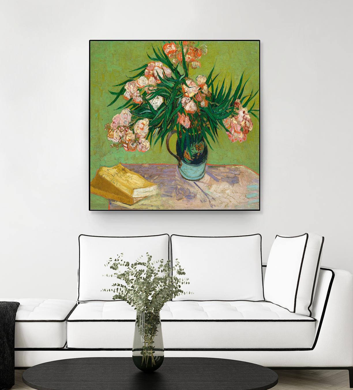 Oleanders, 1888 by Vincent Van Gogh on GIANT ART - multi floral/still life, museum, flowers, post-impressionism