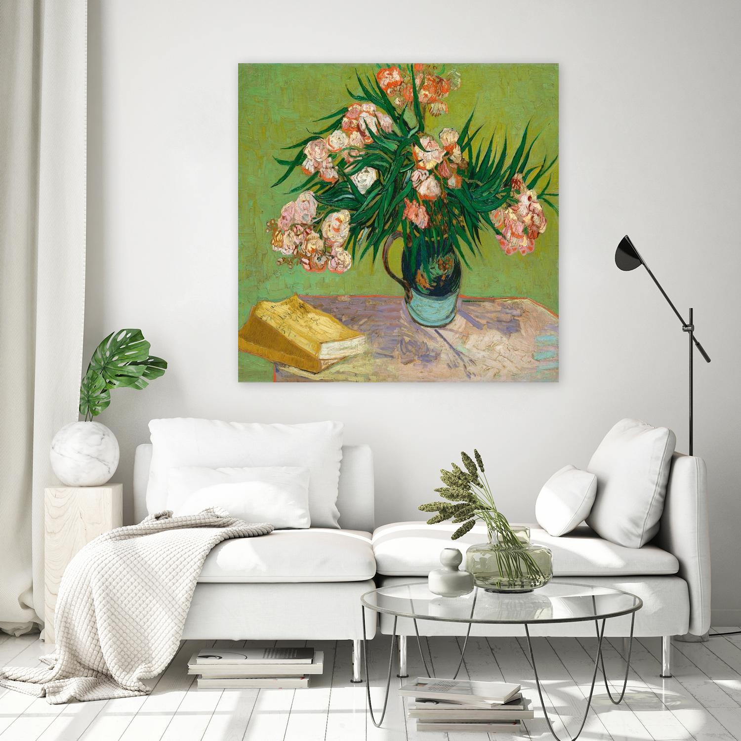 Oleanders, 1888 by Vincent van Gogh on GIANT ART - multi floral/still life, museum, flowers, post-impressionism