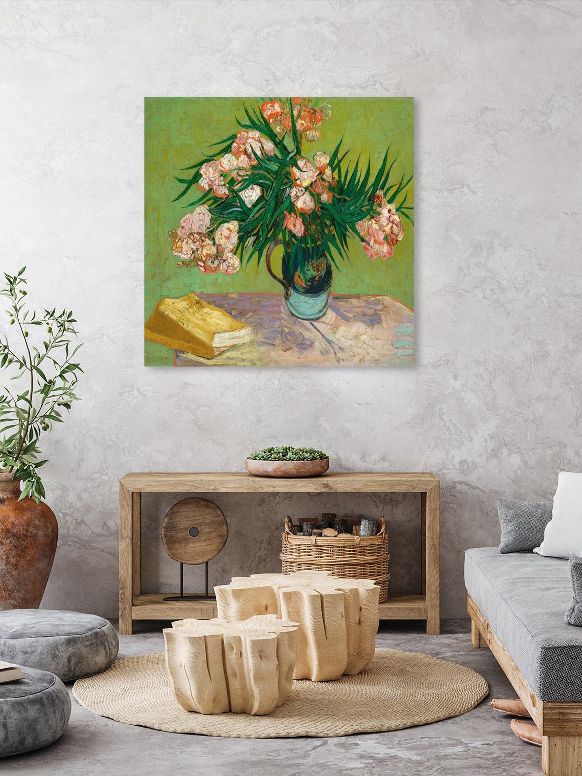 Oleanders, 1888 by Vincent van Gogh on GIANT ART - multi floral/still life, museum, flowers, post-impressionism