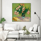 Oleanders, 1888 by Vincent Van Gogh on GIANT ART - multi floral/still life, museum, flowers, post-impressionism