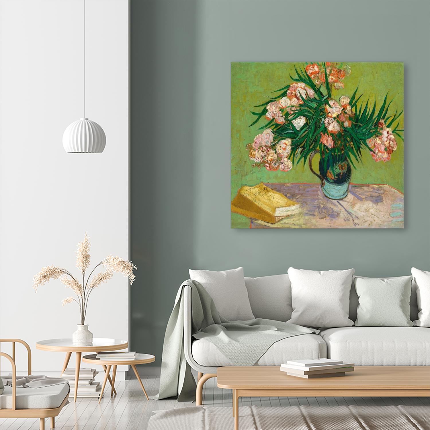 Oleanders, 1888 by Vincent van Gogh on GIANT ART - multi floral/still life, museum, flowers, post-impressionism