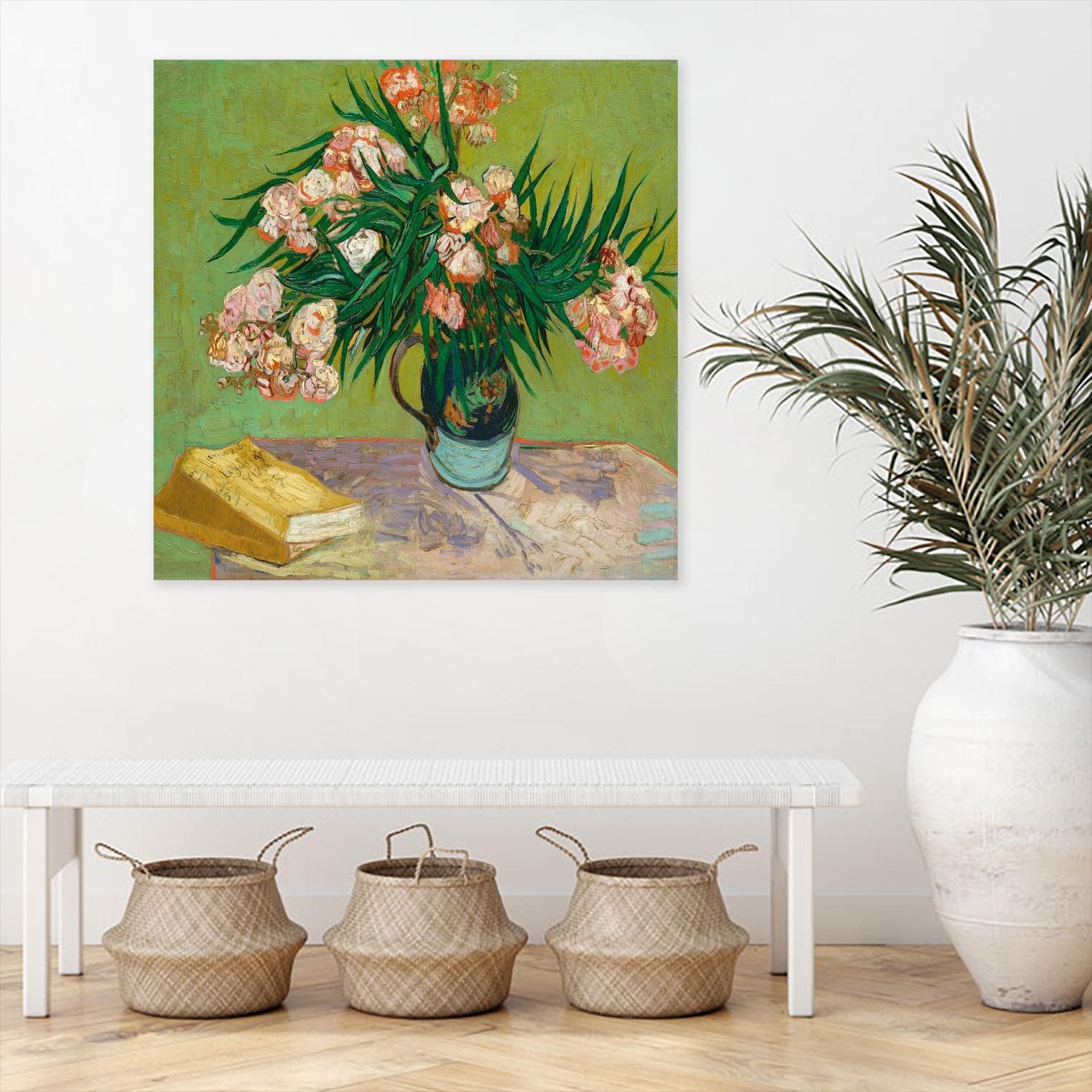 Oleanders, 1888 by Vincent van Gogh on GIANT ART - multi floral/still life, museum, flowers, post-impressionism