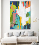 Summer Field by Jan Weiss on GIANT ART - multi abstracts, contemporary