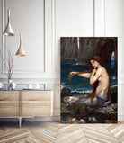A Mermaid by John William Waterhouse on GIANT ART - multicolor museum; figurative