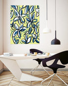 Wild Garden Three by Jan Weiss on GIANT ART - multicolor contemporary; floral/still life