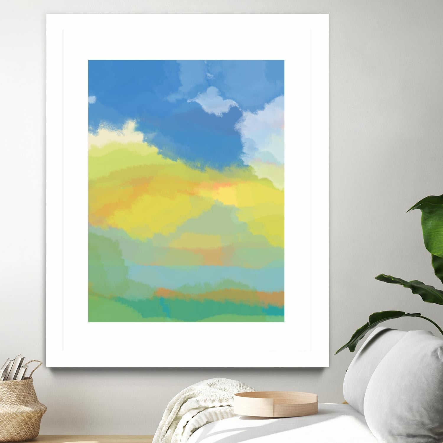 Break in the Weather by Jan Weiss on GIANT ART - multicolor contemporary; abstracts