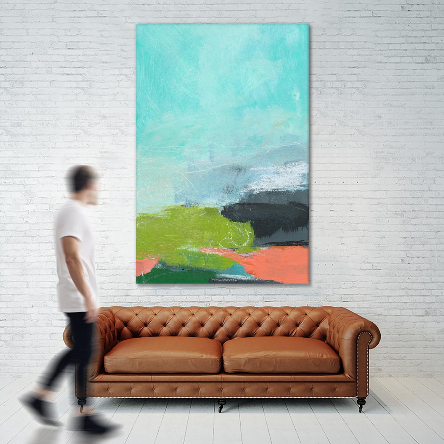 Landscape No. 95 by Jan Weiss on GIANT ART - multicolor abstracts; contemporary