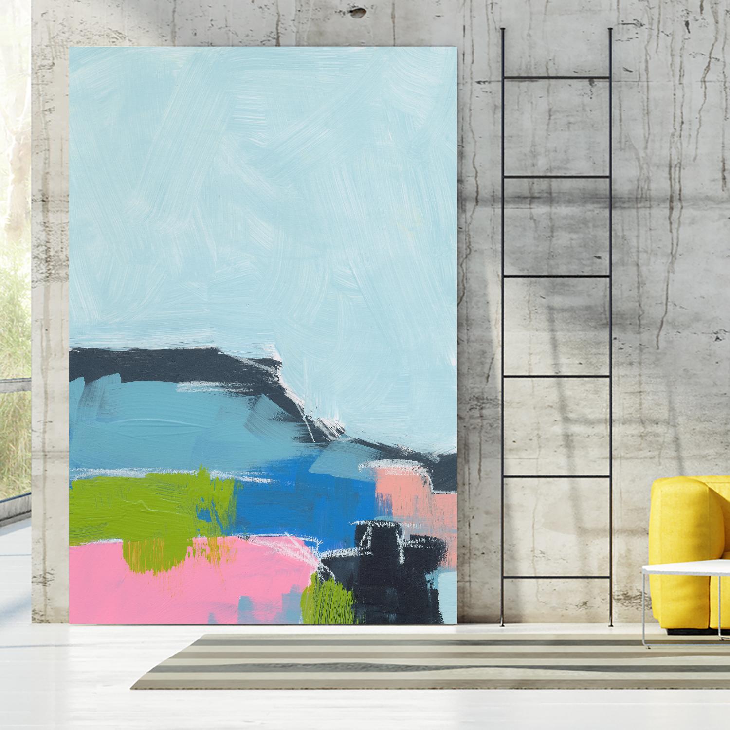Landscape No. 100 by Jan Weiss on GIANT ART - multicolor abstracts; contemporary